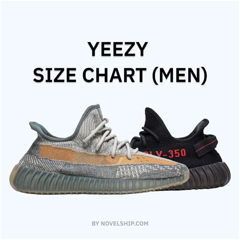 yeezy model size chart.